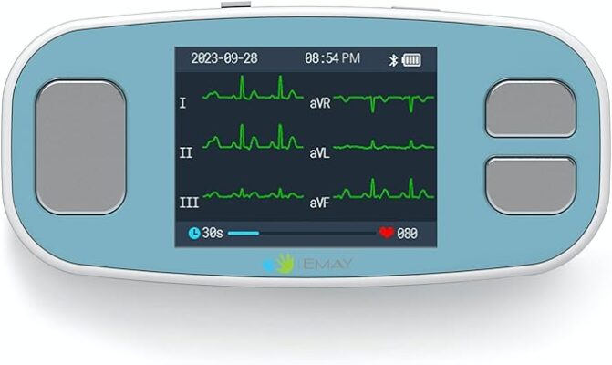 “EMAY 6L Portable ECG Monitor Review